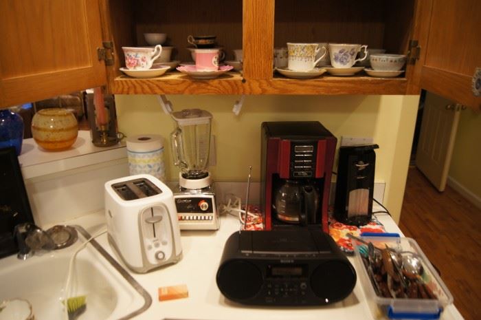 coffee, blender, toaster