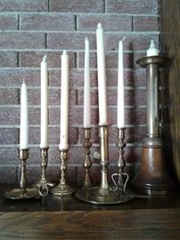 Brass Candle Holders