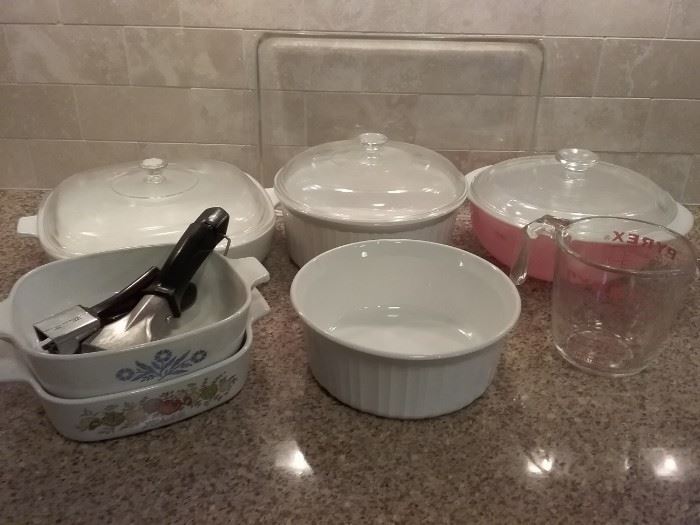 CorningWare and Pyrex