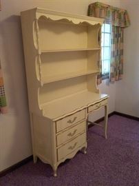 Desk and Shelf