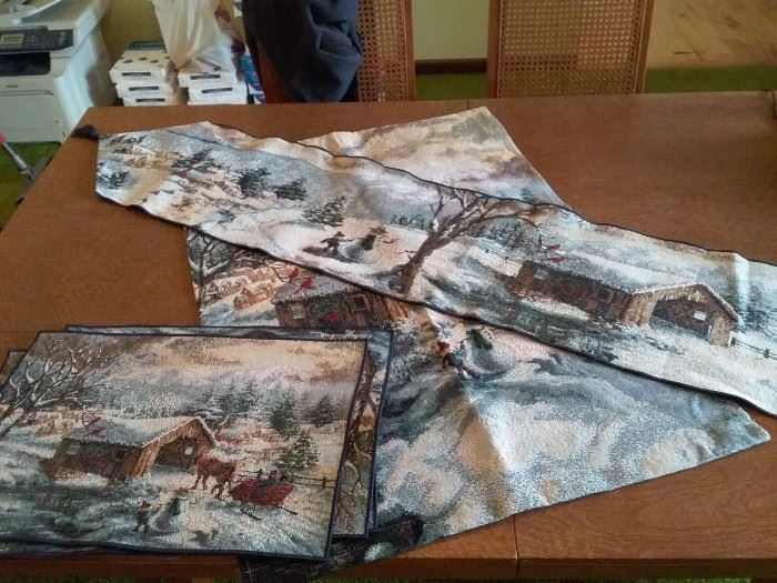 Dining Room Holiday Tapestry
