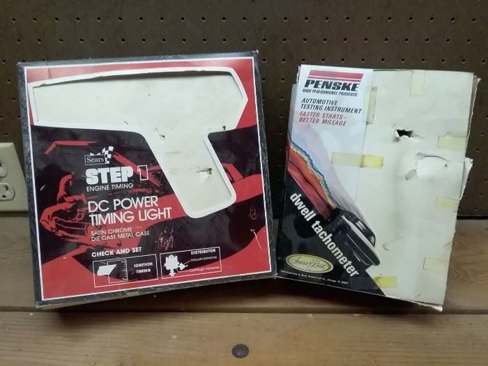 Tachometer and Timing Light Set