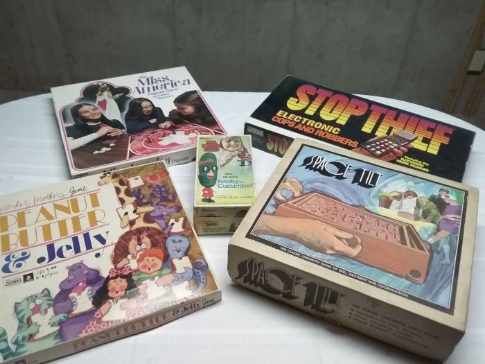 Vintage Board Games Lot Three