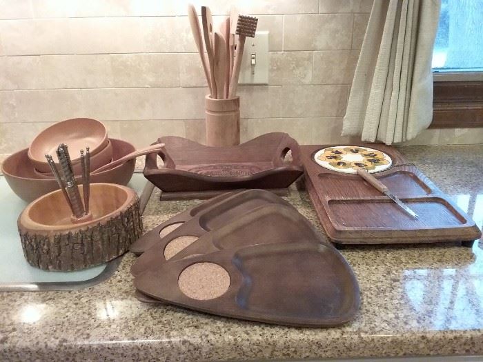 Wood Kitchen Items