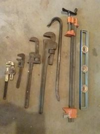 Wrenches and Clamp