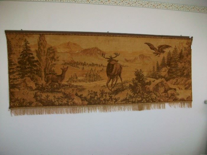 Wall Tapestry with Nature scene