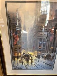 G. Harvey! Wall Street. Signed and numbered!