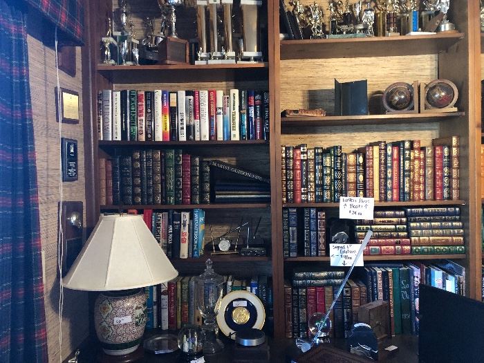 Fantastic book collection! Many rare and signed first editions!