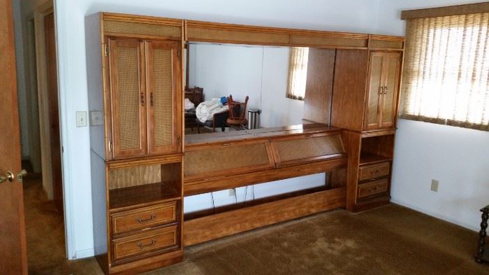 King Size  Bedroom includes 3 piece plus bed frame. $300