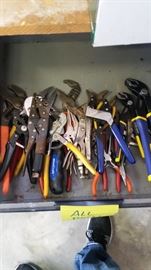 Assorted Pliers $4 Each