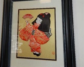 ASIAN ART PIECE FROM JAPAN