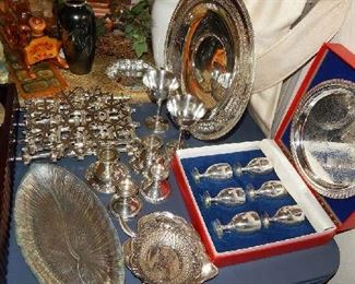 MORE SILVER AND SILVER PLATE PIECES