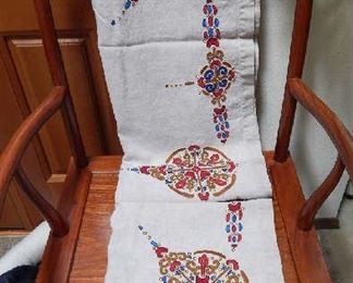 HAND MADE LINEN TABLECLOTH FROM RUSSIA