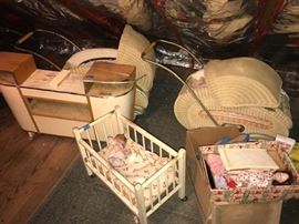 SUPER DOLL CARRAIGES AND DOLL ITEMS