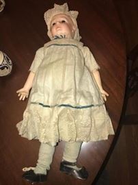 SIGNED 21 INCH JUMEAU FRENCH DOLL