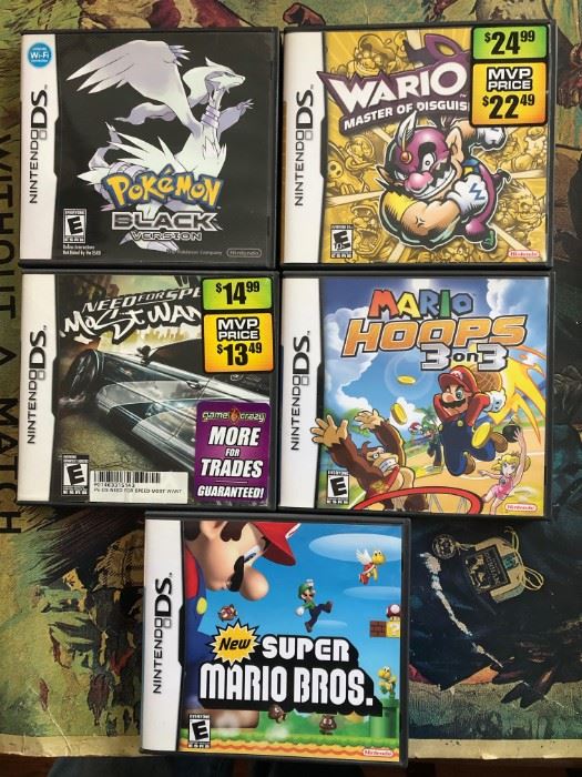DS games by Nintendo