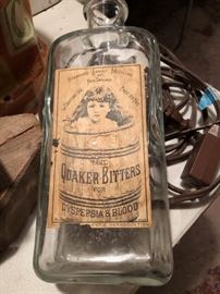 Vintage Bitters bottle (we drank it)