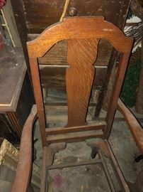 Oak chair frame