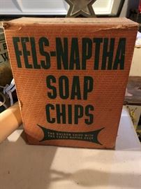 Original box of Fels-Naptha