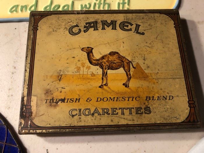 Camel tin (rare)