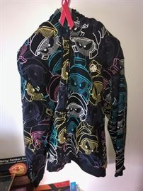 Hoodie with fancy design