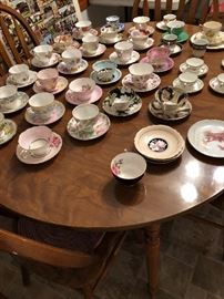 Tea cups galore 