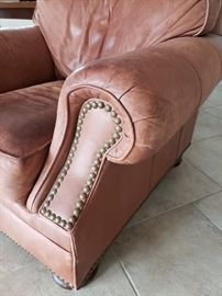Drexel's Heritage leather club chair