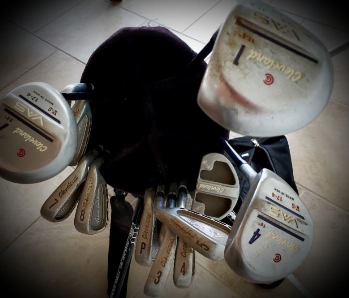 Set of Cleveland Golf Clubs