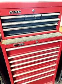 HOMAK Tool chest-on-chest