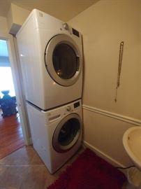 Stacking washer and dryer 
Just months old
Like new