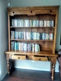 Rustic Pine Bookcase.