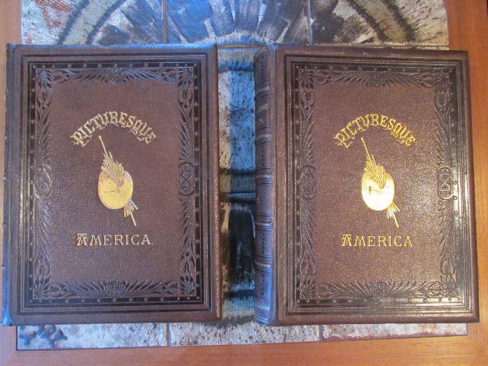Rare 2 vol edition of engravings and woodcuts
