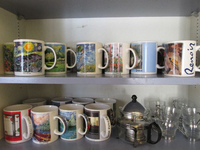 Chicago Art museum mugs