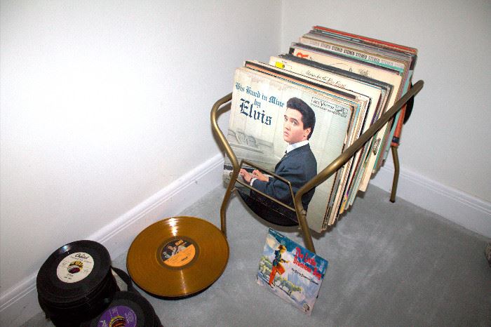 Lots of vintage records!