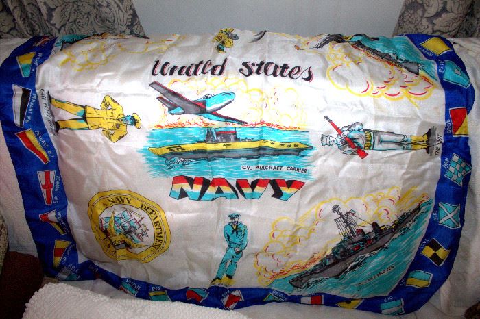 Vintage US Navy scarf