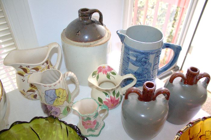Blue Ridge / Clinchfield / Cash Family pottery, stoneware