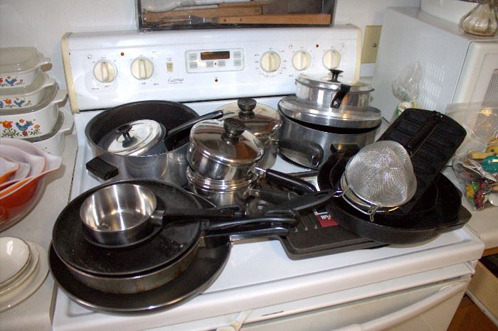 Cookware (some of these items may have sold)