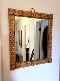 Large antique mirror
