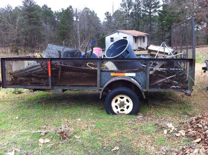 Homemade trailer - junk will be removed