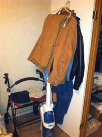 Walker, vacuum, large size clothes