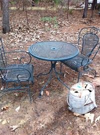 Patio table & chairs