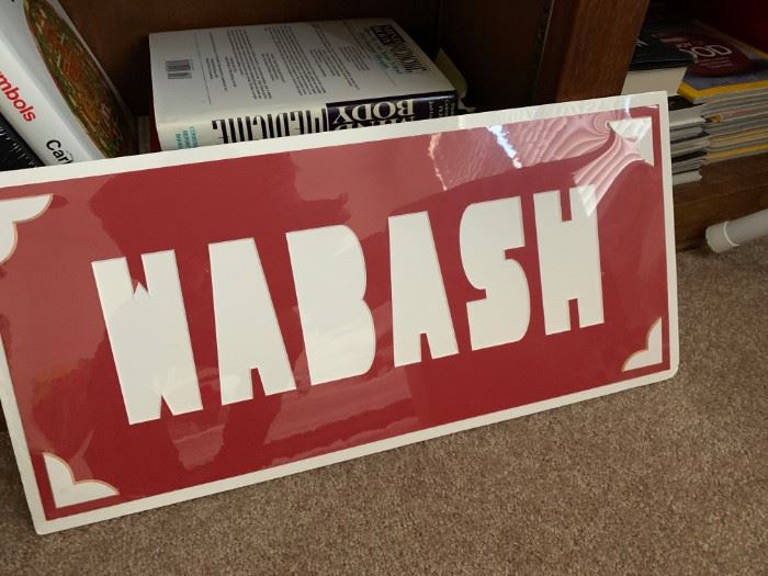Wabash Foam Sign