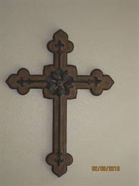 Carved Wooden Cross