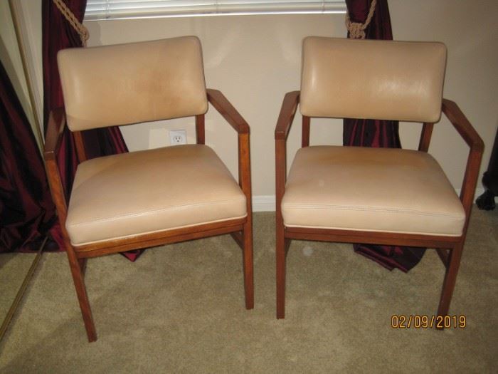 Pair of Mid-Century Style Side Chairs 