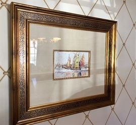 Paul Signac lithograph, 2