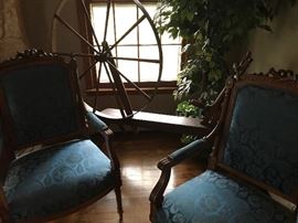 Antique Spinning Wheel