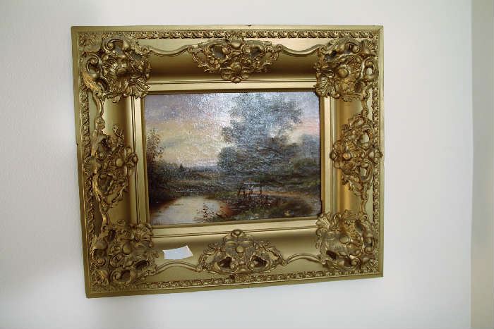 Antique Oil Painting - Nice Frame