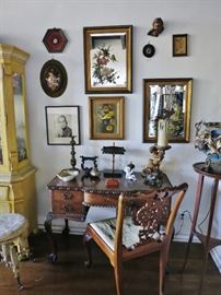 Antique Chippendale-Style Desk & Chair
