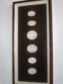 Set of 6 Antique Intaglios