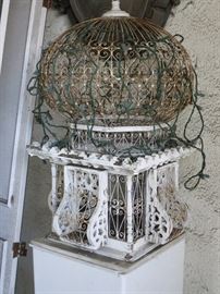 Antique Filligree Birdcage